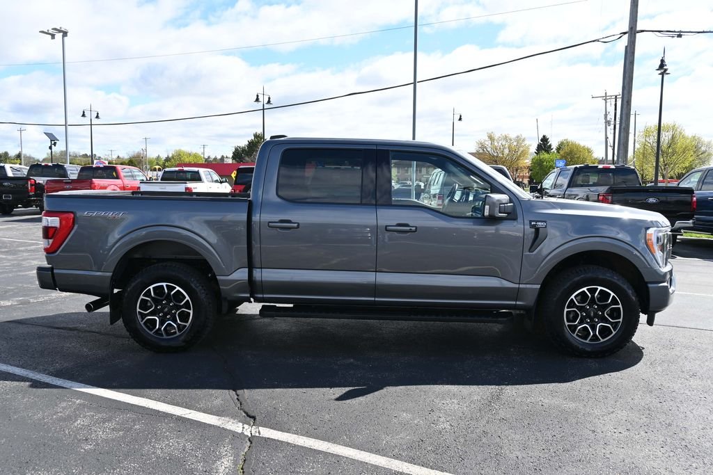 Certified Used 2022 Gray Metallic Ford Lariat image 8