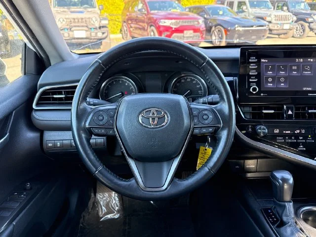 Used 2022 White Toyota SE image 8
