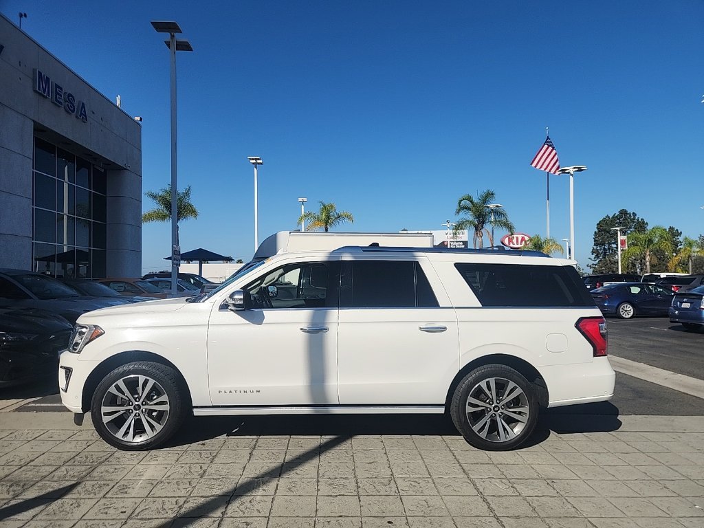 Used 2021 White Metallic Ford Platinum image 9