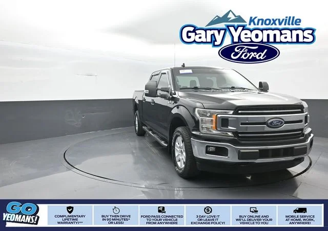 Certified Used 2020 Black Ford XLT image 1