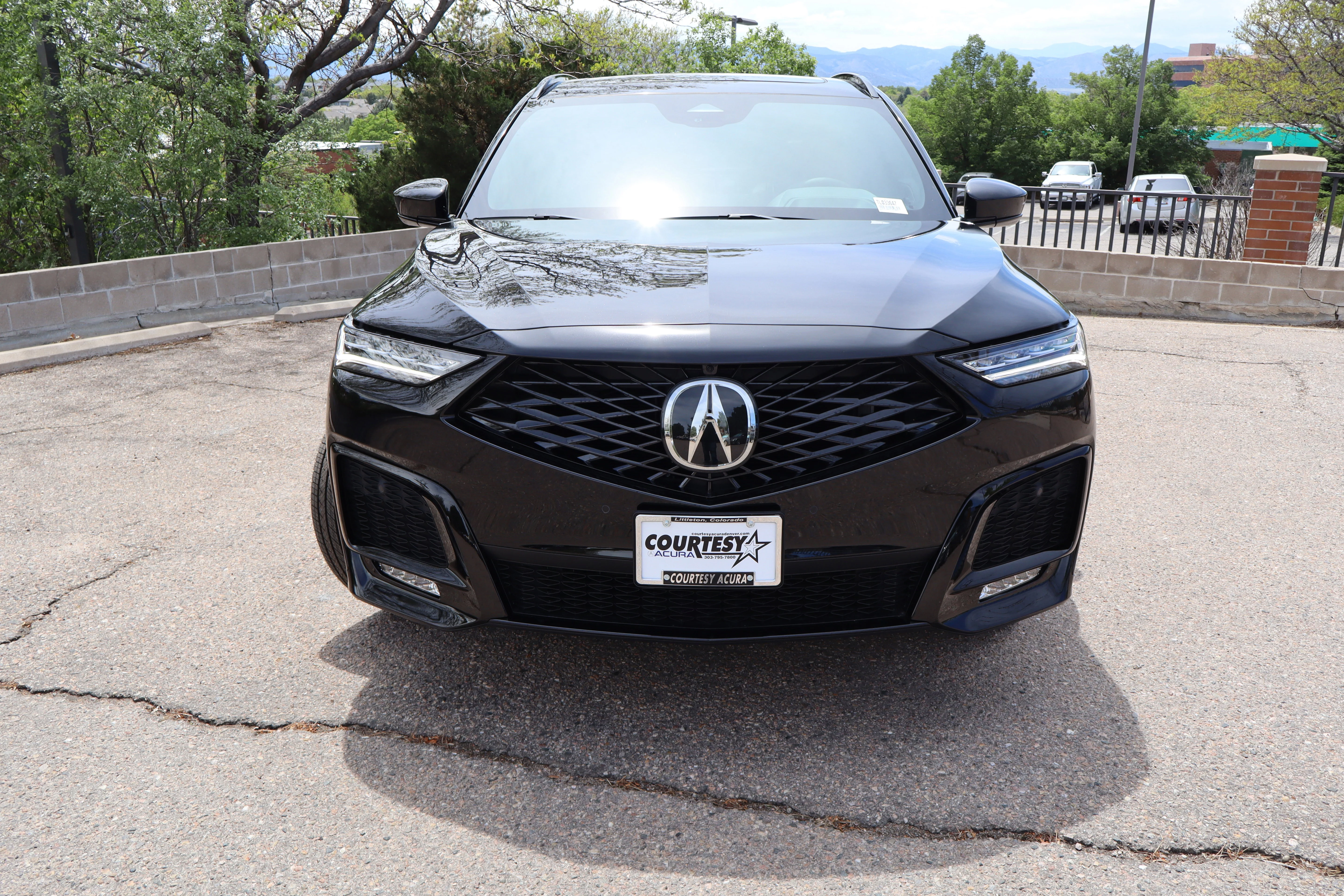 New 2026 Majestic Black Pearl Acura w/A-Spec Advance Package image 2