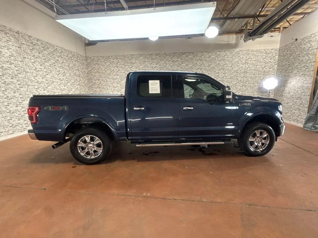 Used 2017 Blue Jeans Metallic Ford Lariat image 8