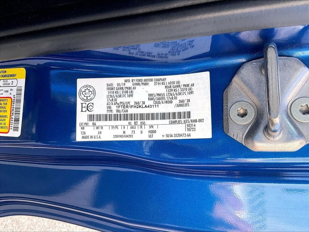 Used 2019 Blue Ford XLT image 33