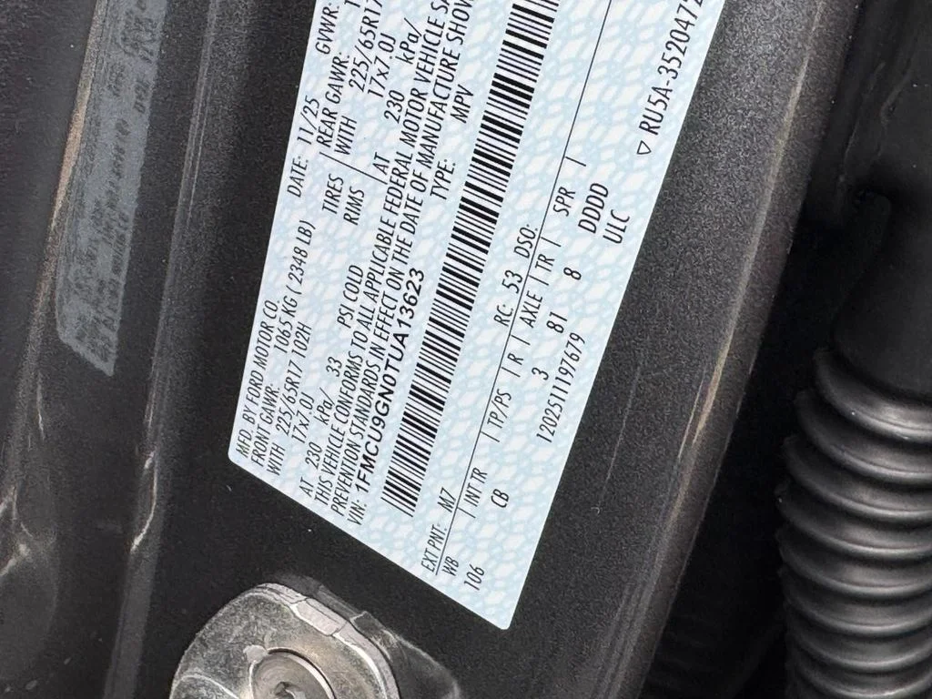 New 2026 Carbonized Gray Metallic Ford Active® image 17