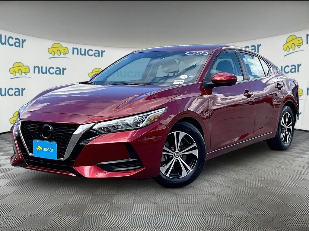 Used 2023 Red Nissan SV image 3