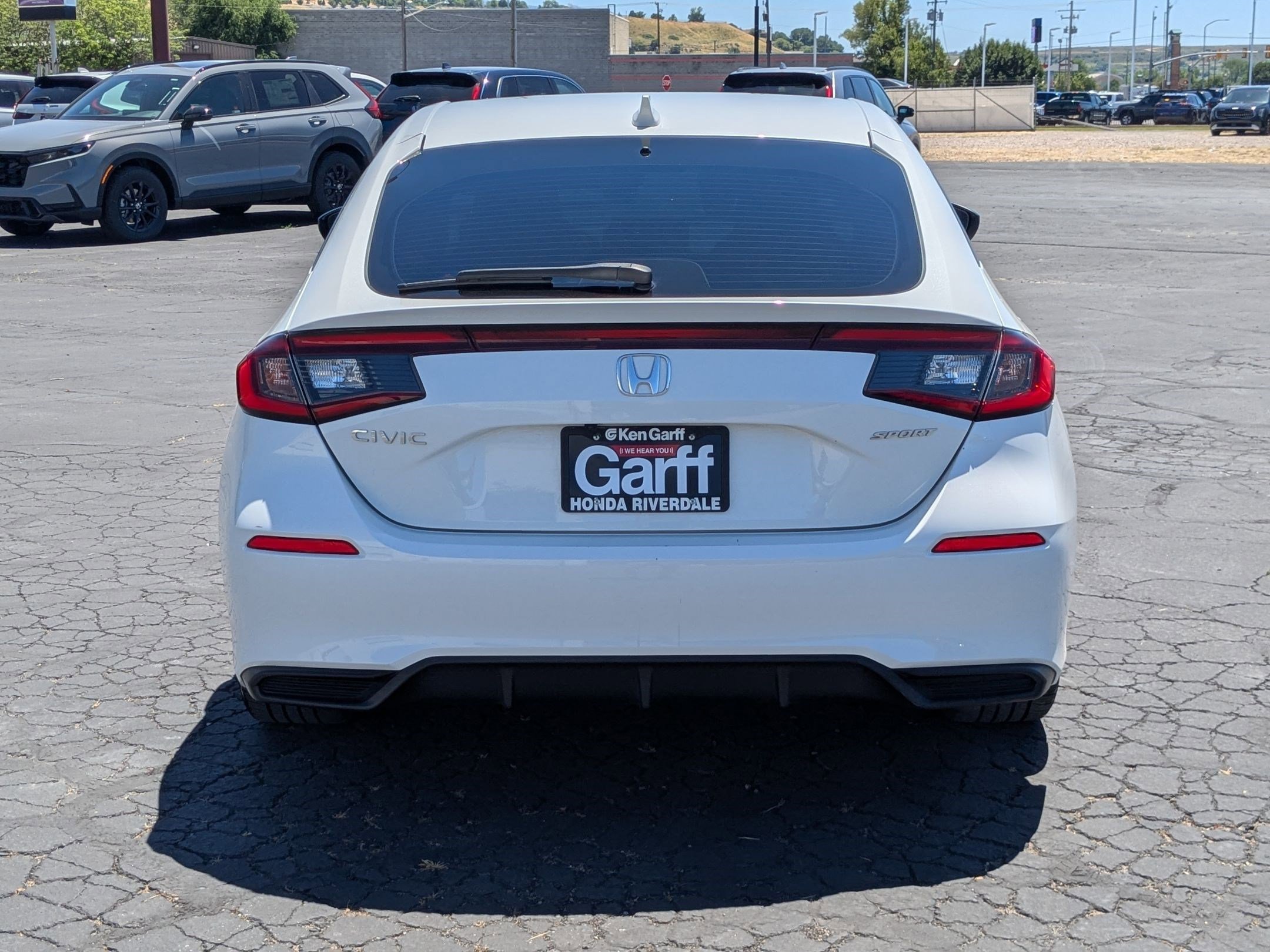Used 2024 Platinum White Pearl Honda Sport image 4
