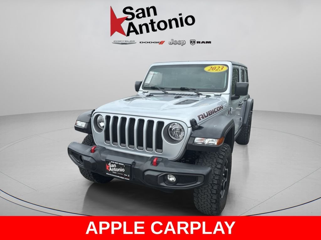 Used 2023 Silver Jeep Rubicon image 4