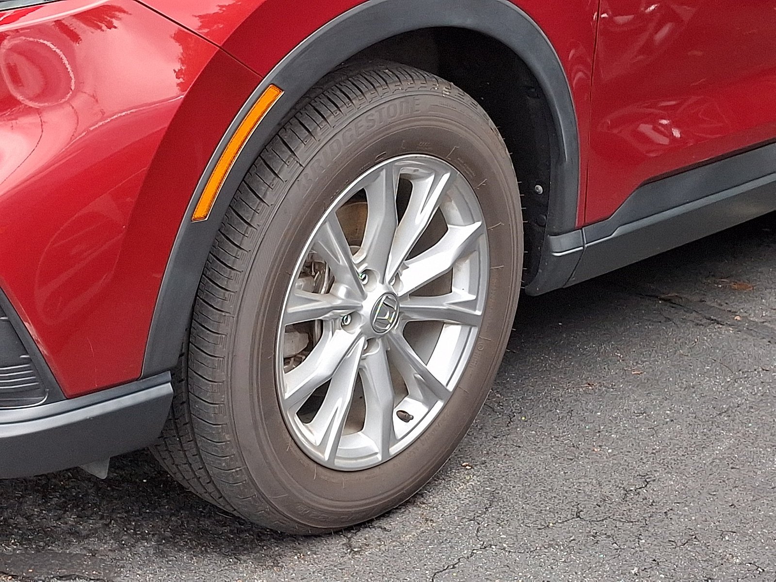 Used 2023 Radiant Red Metallic Honda EX image 4