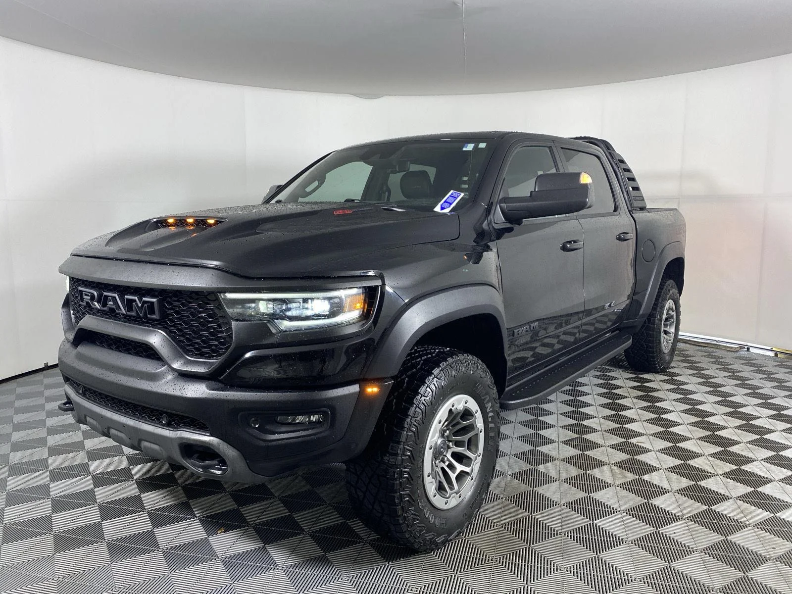 Used 2023 Diamond Black Crystal Pearlcoat Ram TRX image 11
