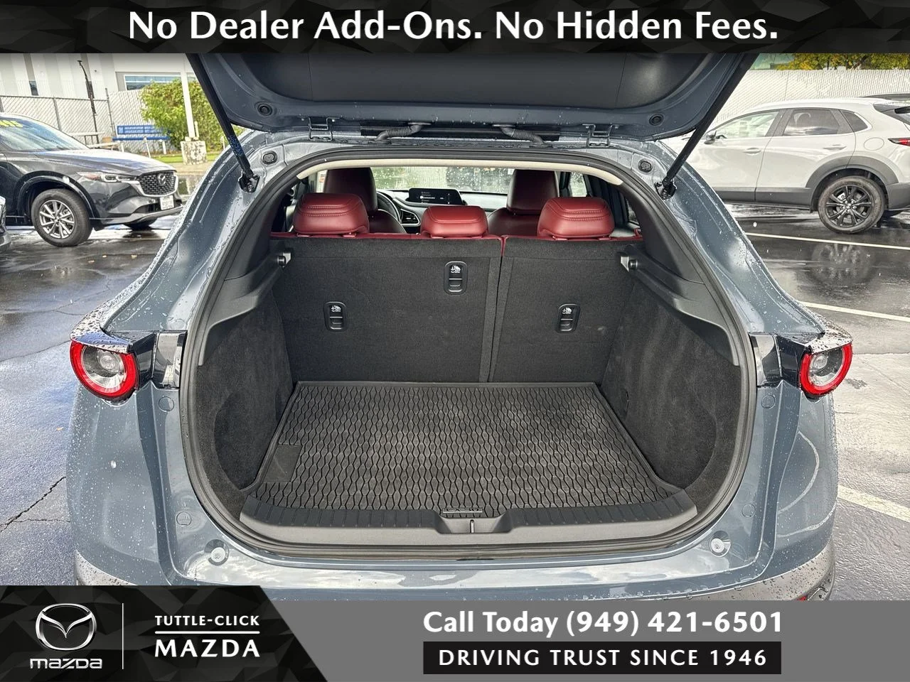 Used 2025 Polymetal Gray Metallic Mazda 2.5 S Carbon Edition image 40