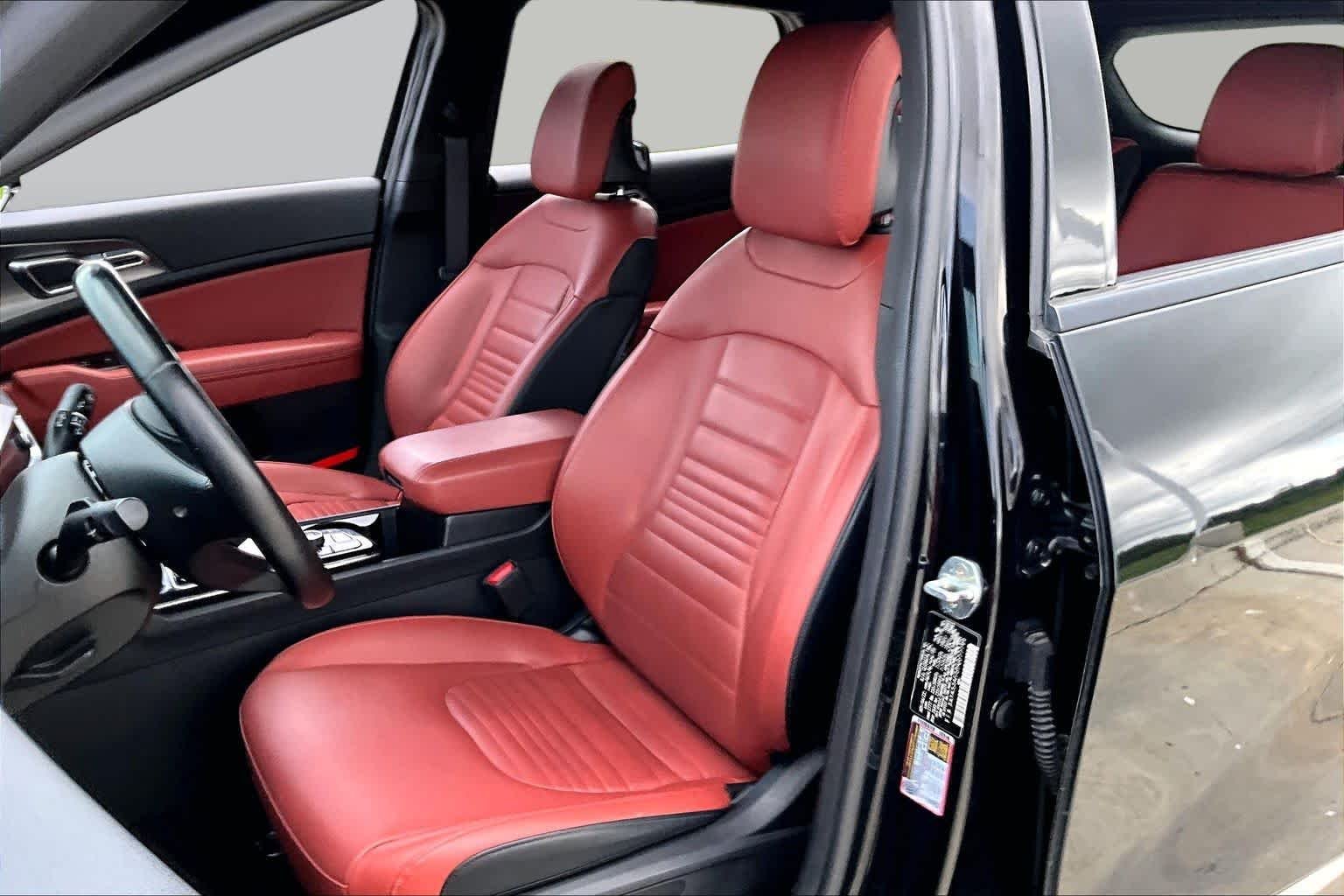 Used 2023 Ebony Black Kia SX-Prestige image 7