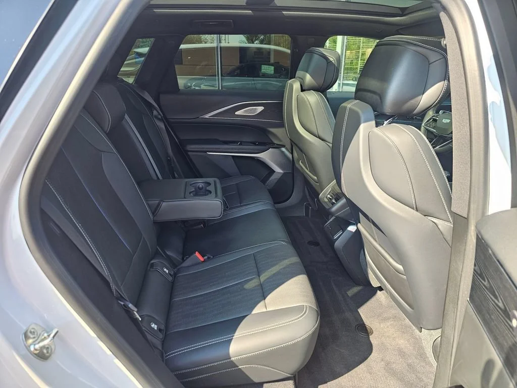 Used 2024 Crystal White Tricoat Cadillac Sport 2 image 12