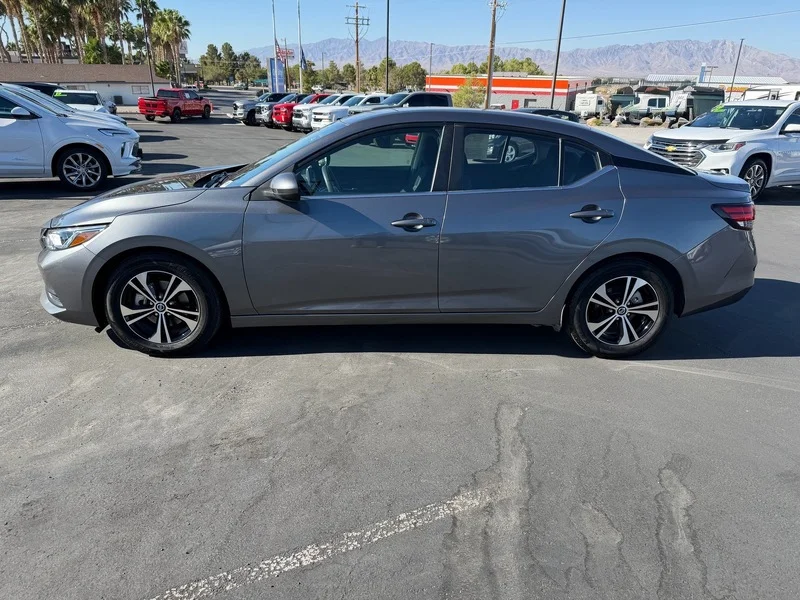 Used 2023 Gun Metallic Nissan SV image 6