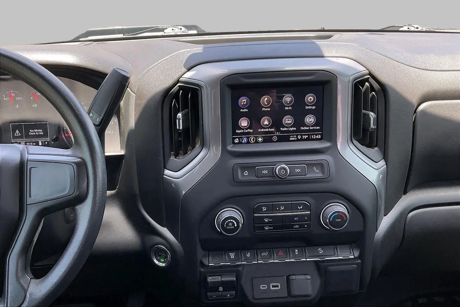 Used 2024 Sterling Gray Metallic Chevrolet Work Truck image 8