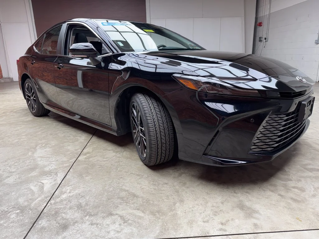 Certified Used 2025 Midnight Black Metallic Toyota XLE image 8