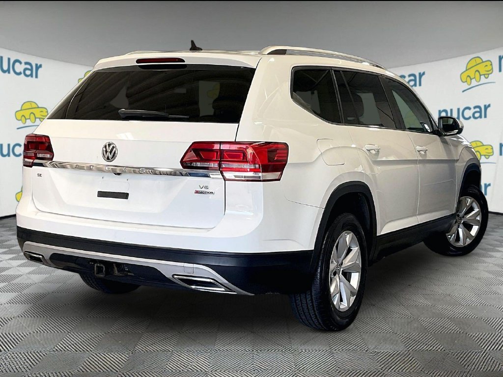 Used 2019 White Volkswagen 3.6L V6 SE image 6
