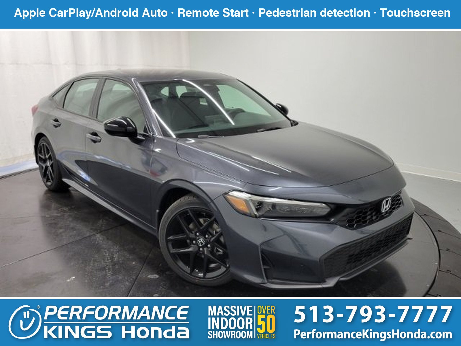 New 2026 Meteorite Gray Metallic Honda Sport image 1