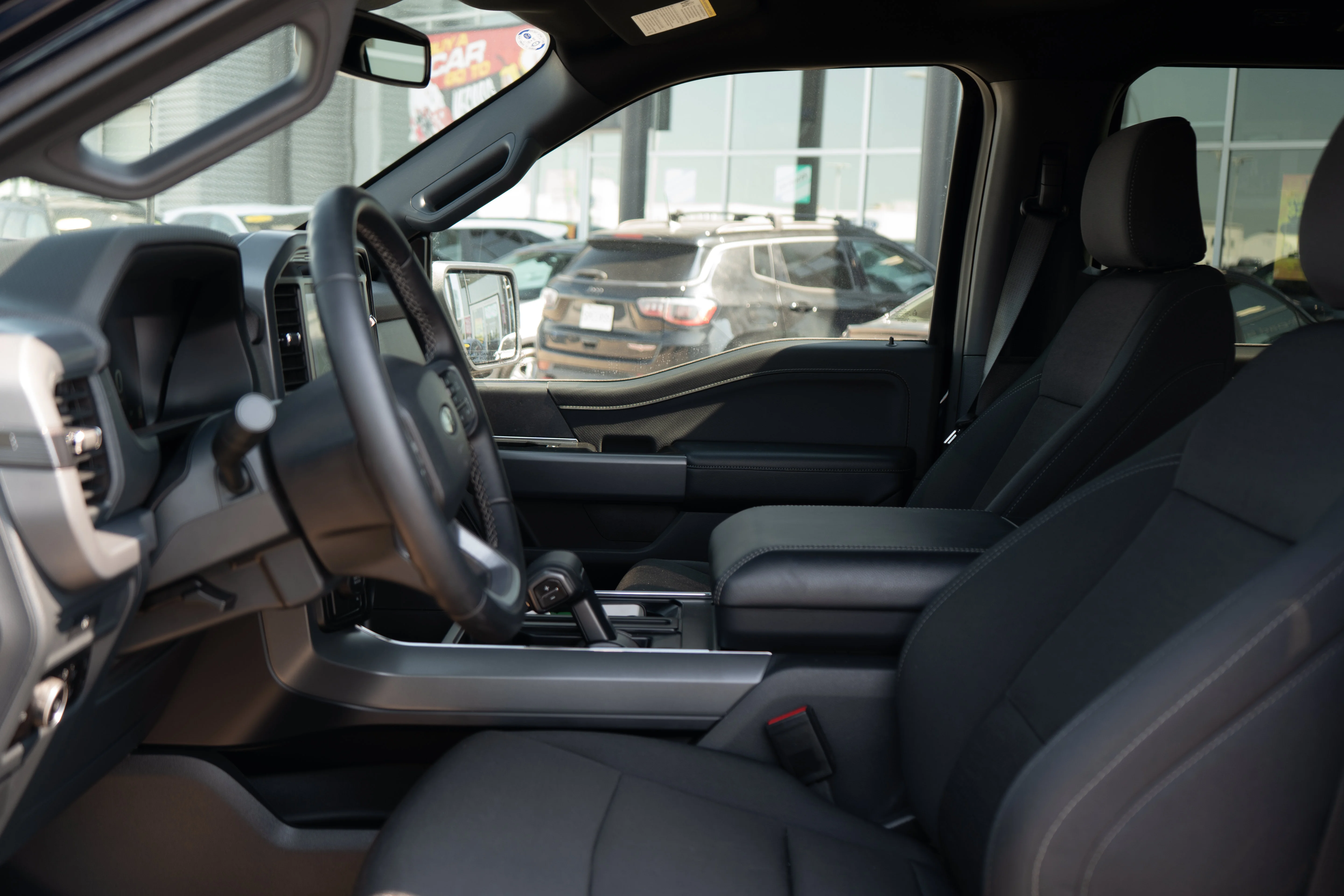 Used 2025 Antimatter Blue Metallic Ford XLT 4WD*2in Lift Kit | 35in Tires | Custom Petrol Wheels | Nav | 360 Cam | Htd Seats | Blackout Pkg image 11