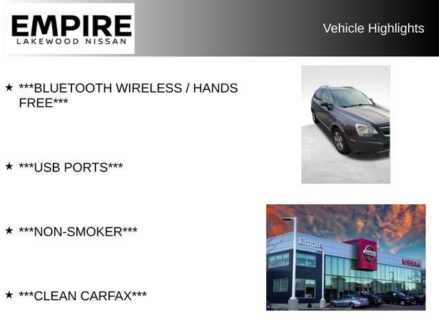 Used 2013 Chevrolet Captiva Sport 2LS with VIN 3GNAL2EK7DS571038 for sale in Lakewood, CO