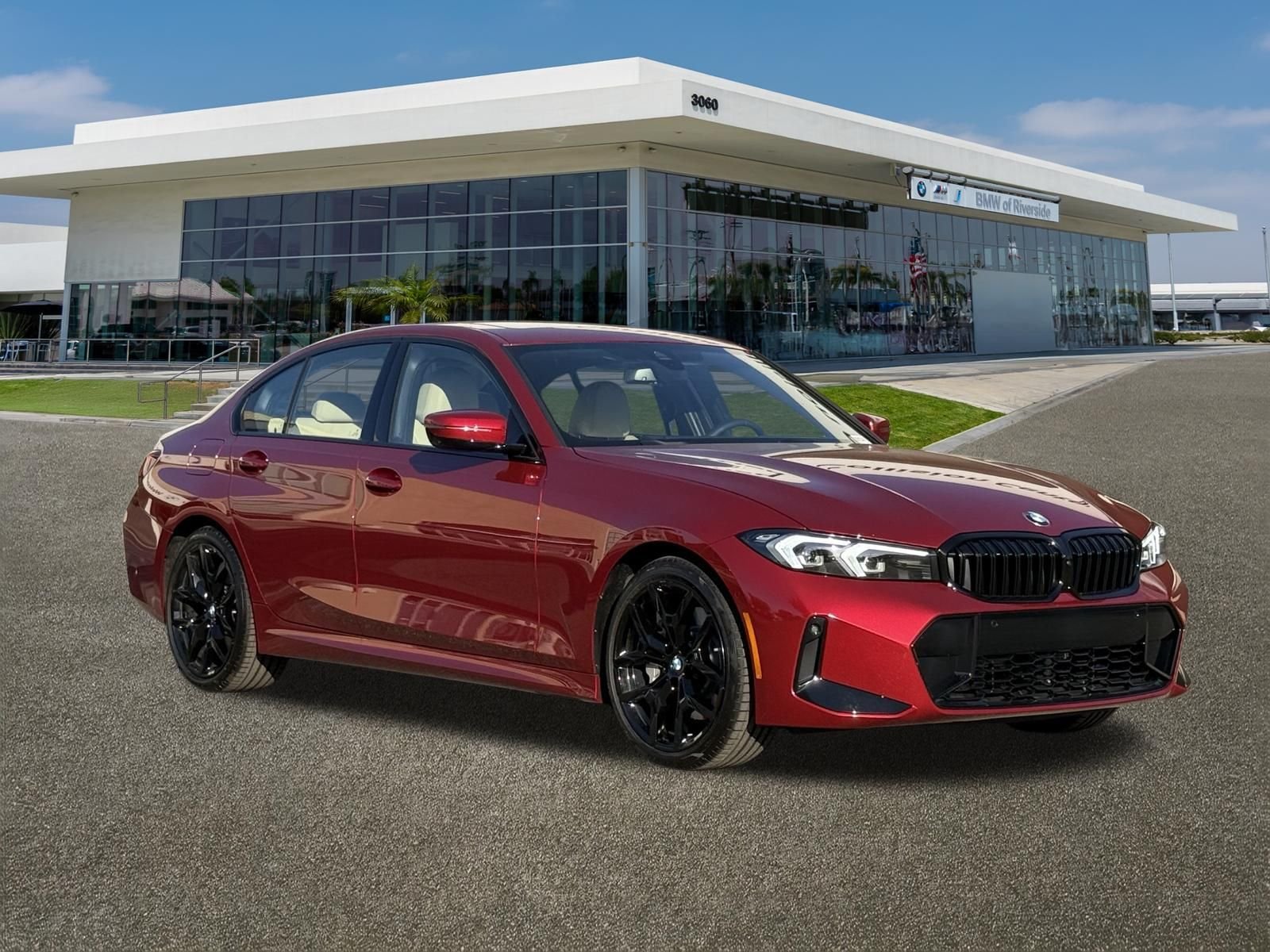 New 2026 Vegas Red Metallic BMW 330i image 2