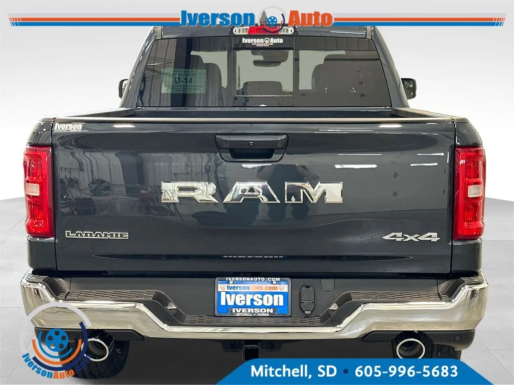 New 2026 Forged Blue Metallic Exterior Paint RAM Laramie image 6
