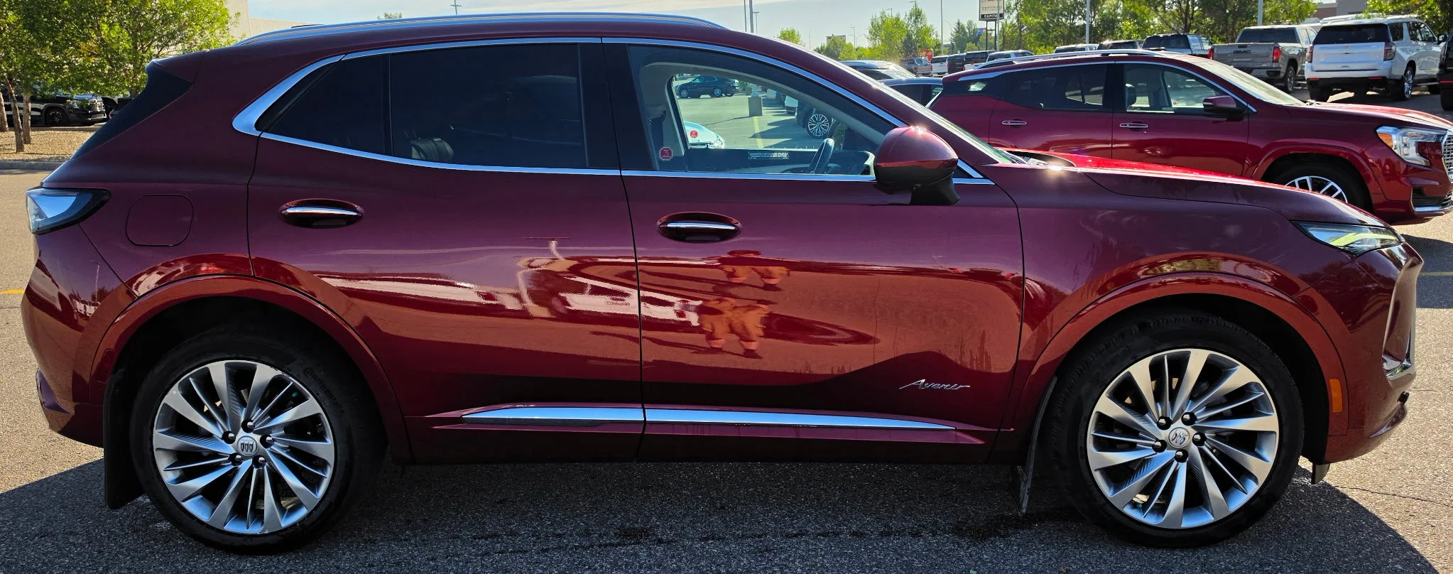 Used 2024 Red Buick Avenir AWD Leather Sunroof Nav image 6