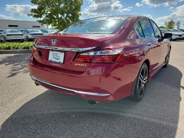 Used 2017 Basque Red Pearl II Honda Sport image 6