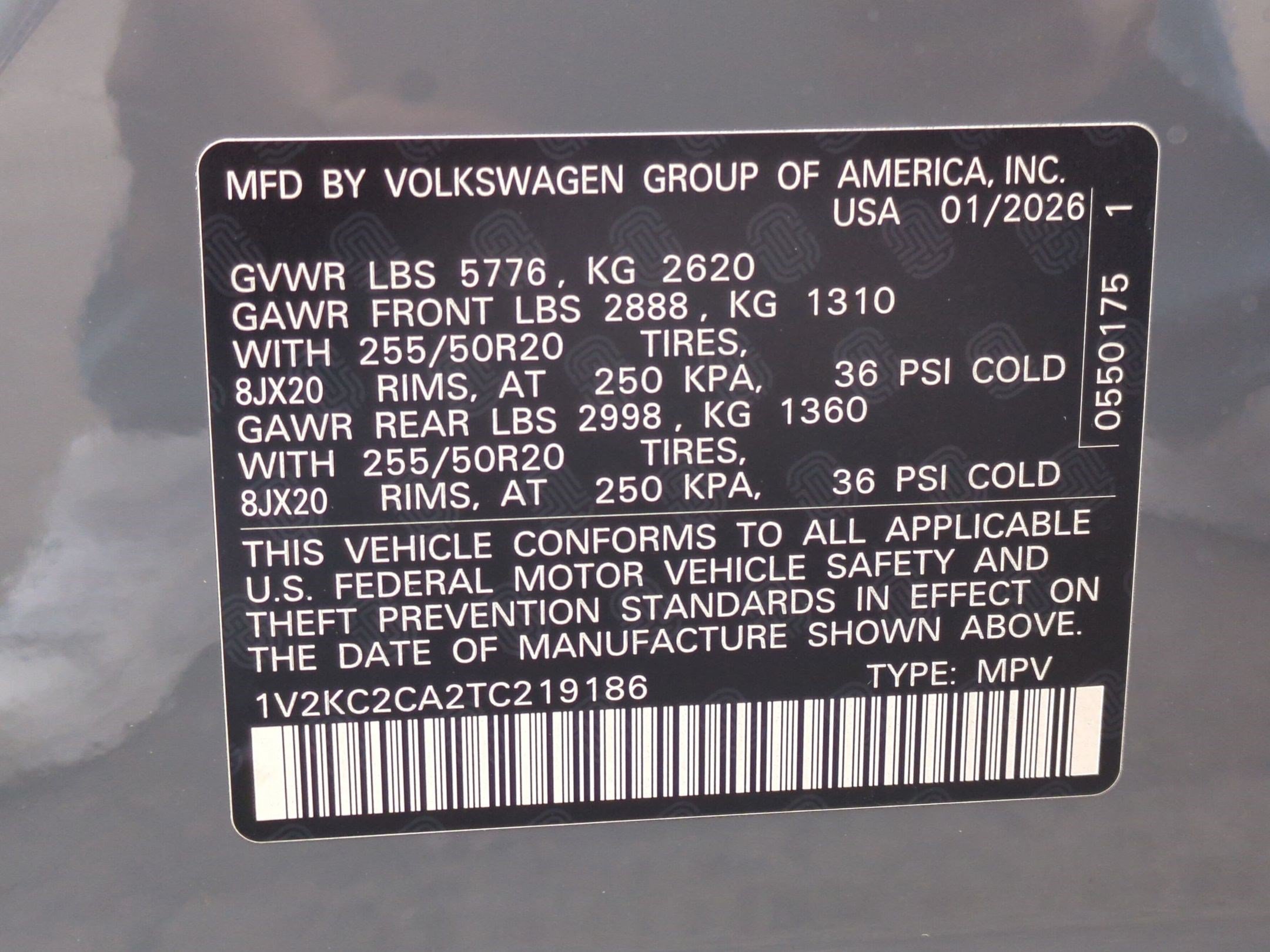 New 2026 Pure Gray Volkswagen 2.0T SE w/Technology image 17