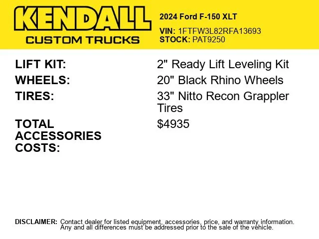 Used 2024 White Ford XLT image 2