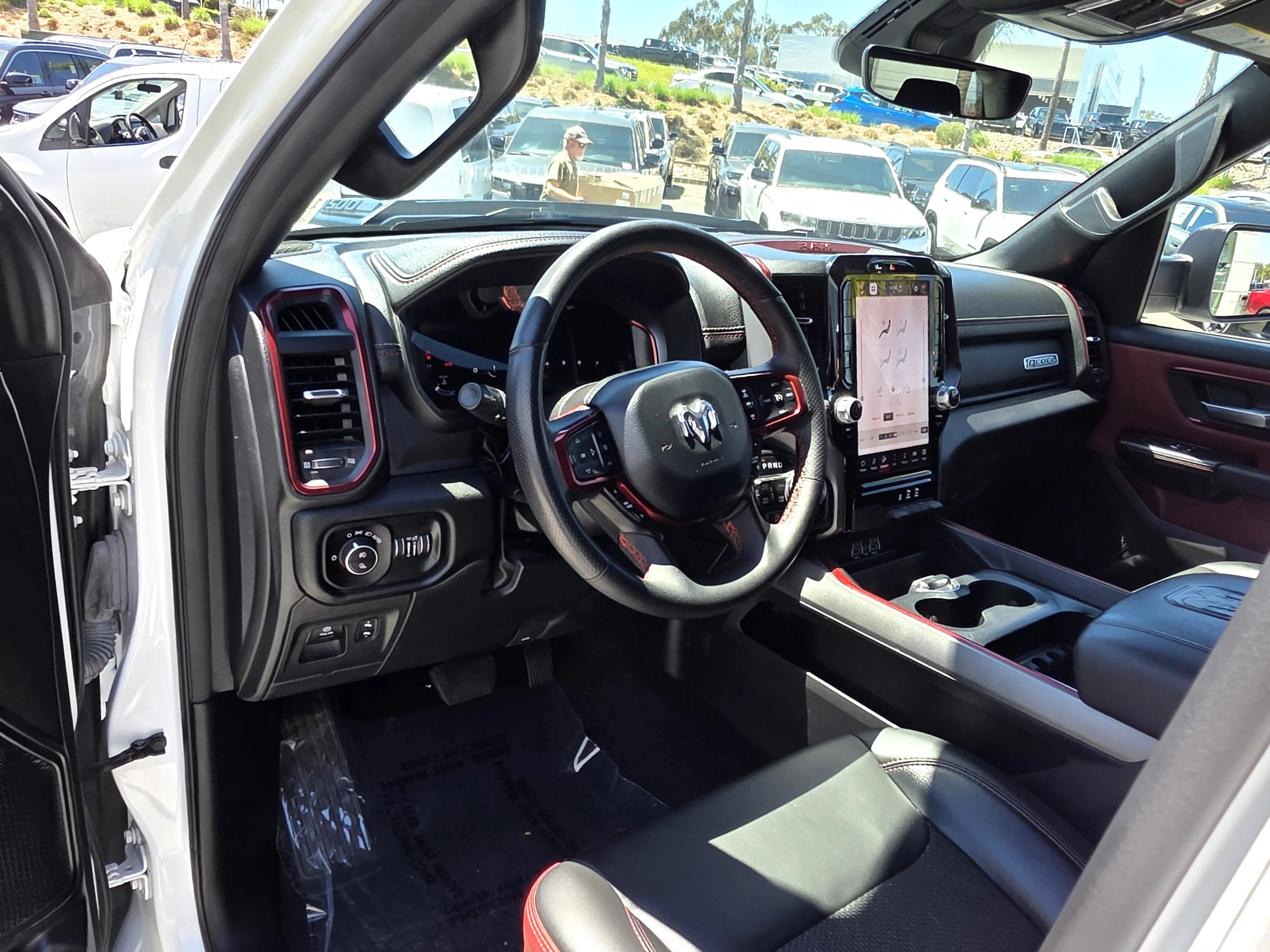 Certified Used 2025 Bright White Clearcoat Ram Rebel image 10