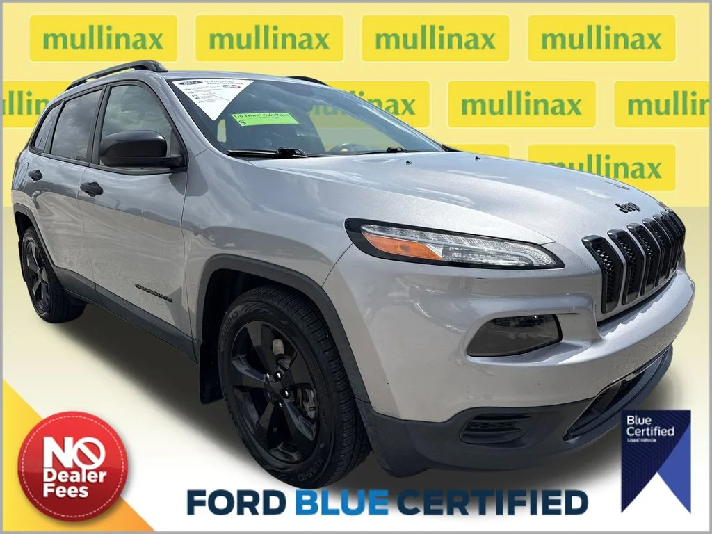 Certified Used 2017 Silver Jeep Sport image 1
