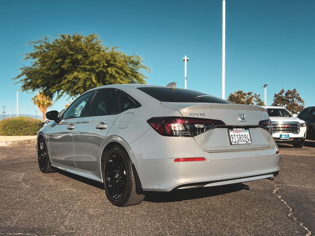 Certified Used 2025 Urban Gray Pearl Honda 4D SPORT image 6