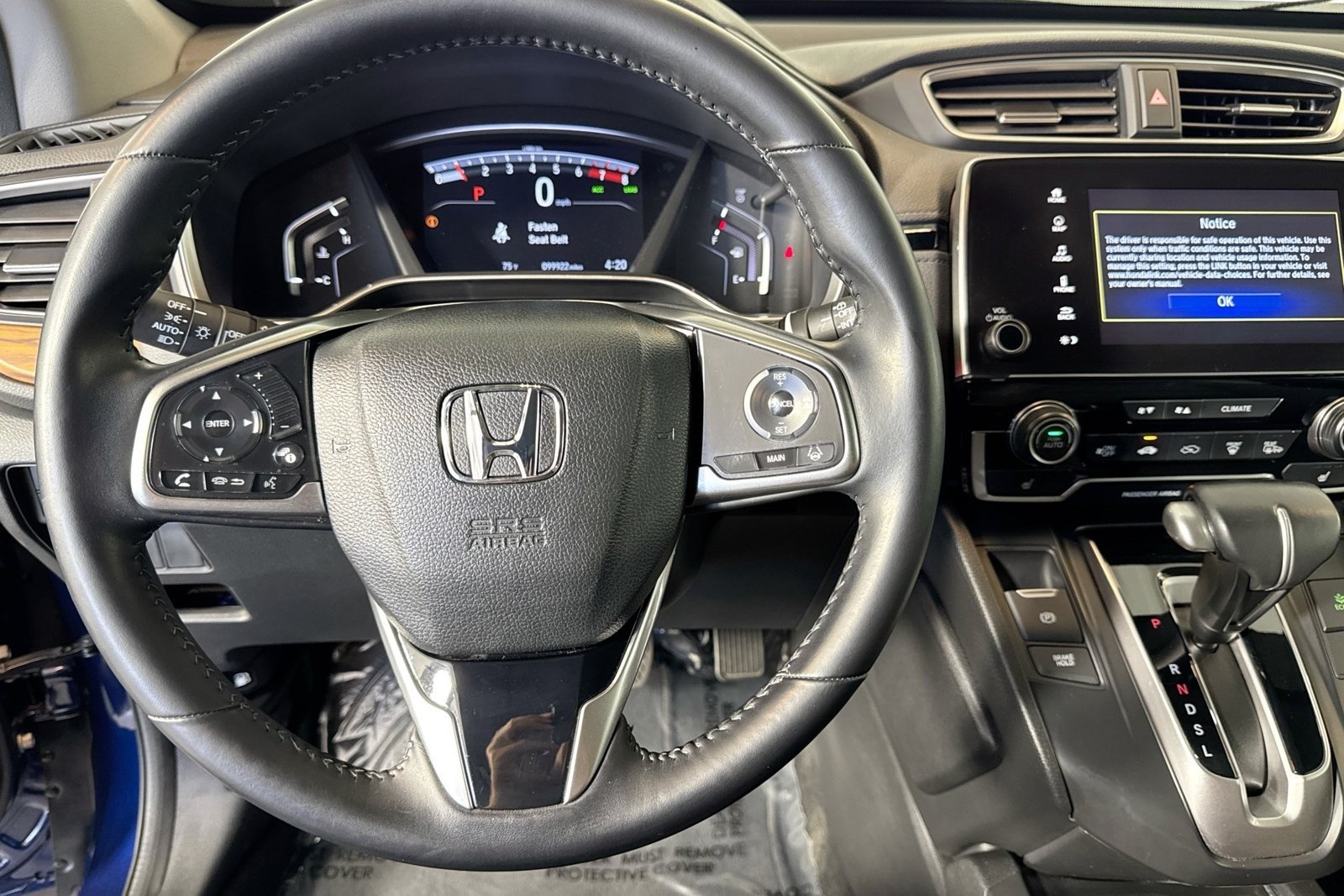 Used 2018 Obsidian Blue Pearl Honda Touring image 11