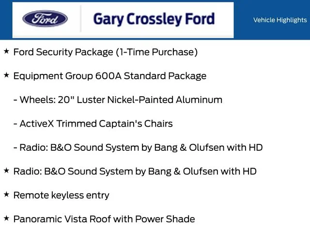 New 2027 Star White Metallic Tri-Coat Ford Platinum™ image 6