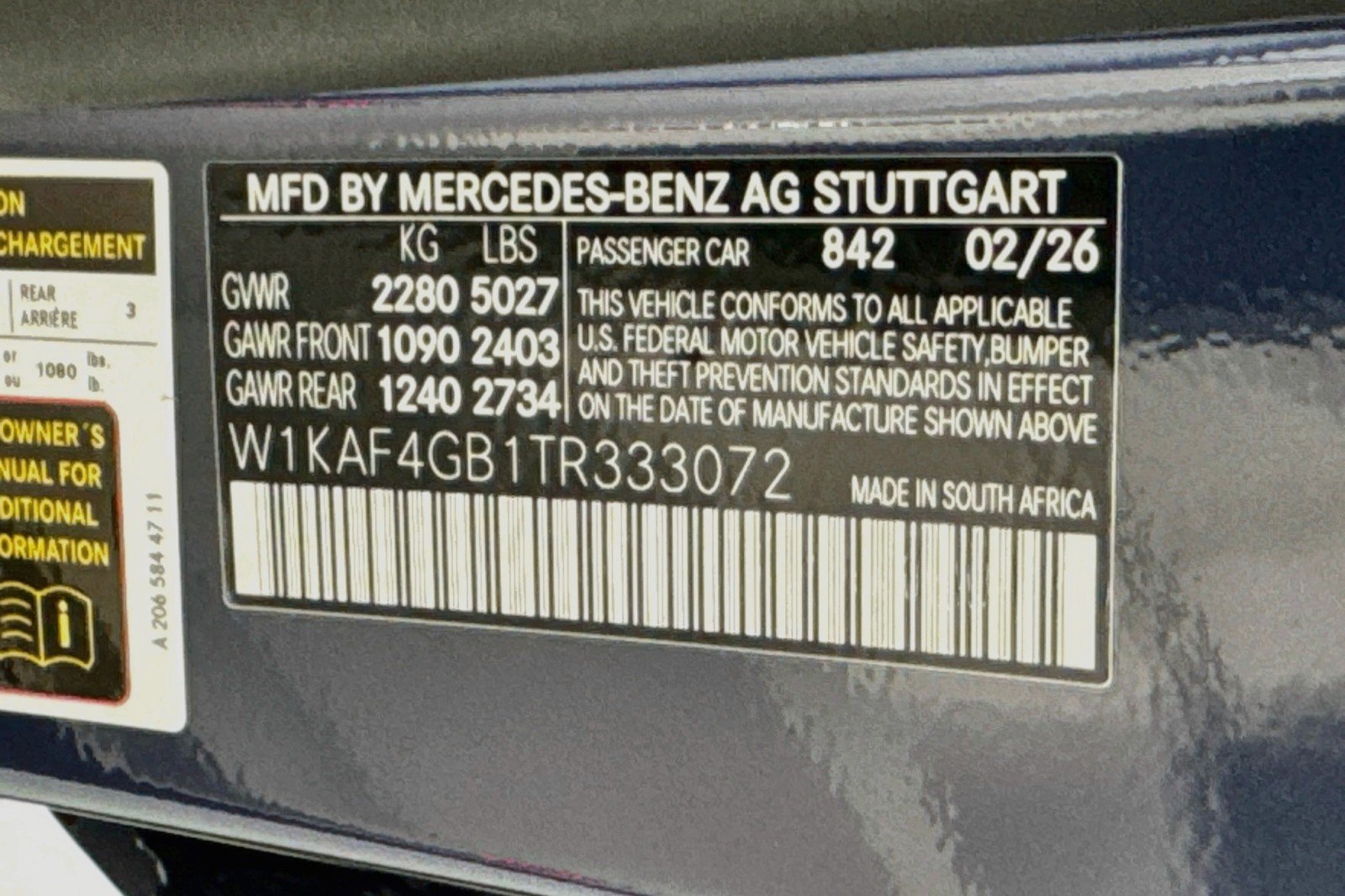New 2026 Twilight Blue Metallic Mercedes-Benz C 300 Sedan image 24