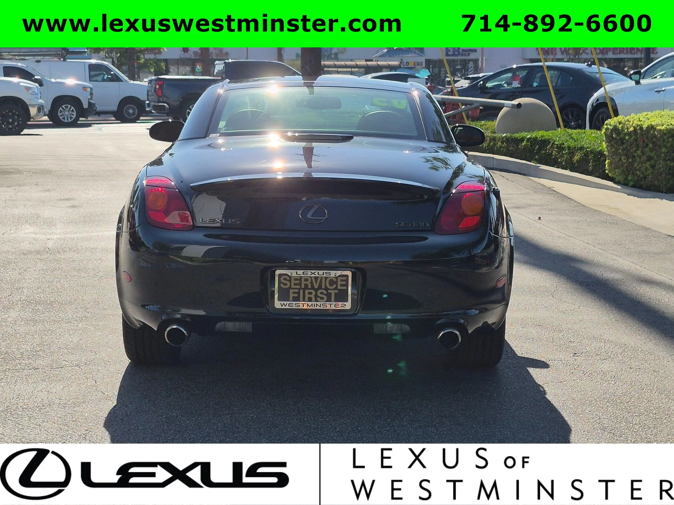 Used 2005 Black Diamond Metallic Lexus 2dr Convertible image 10