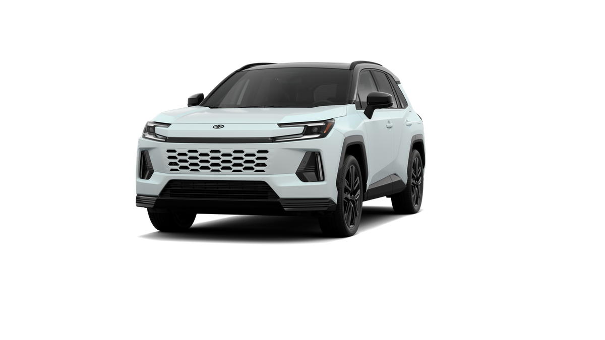 New 2026 Wind Chill Pearl with Midnight Black Metallic roof Toyota XSE image 18