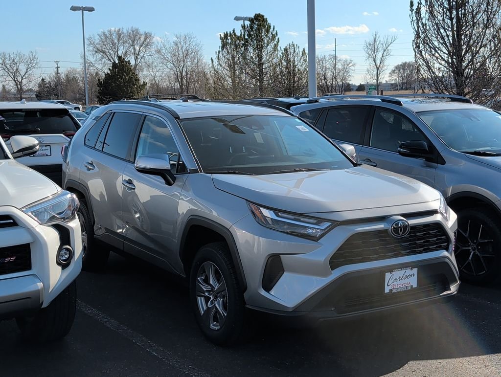 Certified 2025 Toyota RAV4 XLE with VIN 2T3RWRFV0SW265903 for sale in Minneapolis, Minnesota