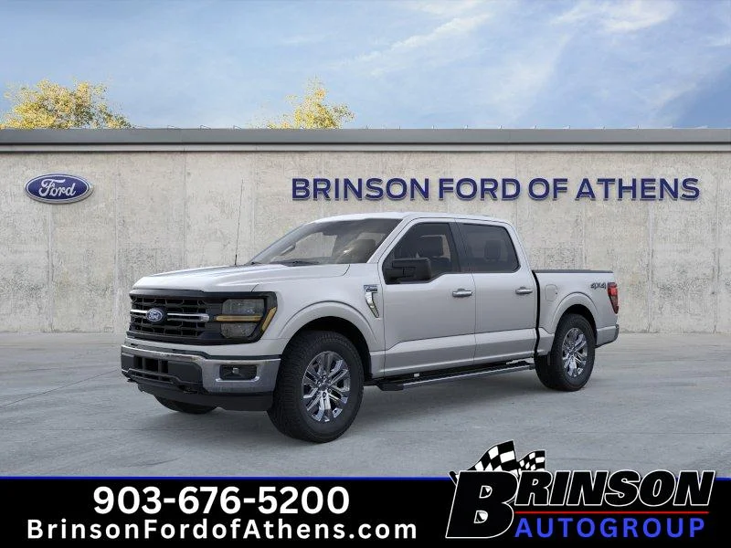 New 2026 Iconic Silver Metallic Ford XLT image 1