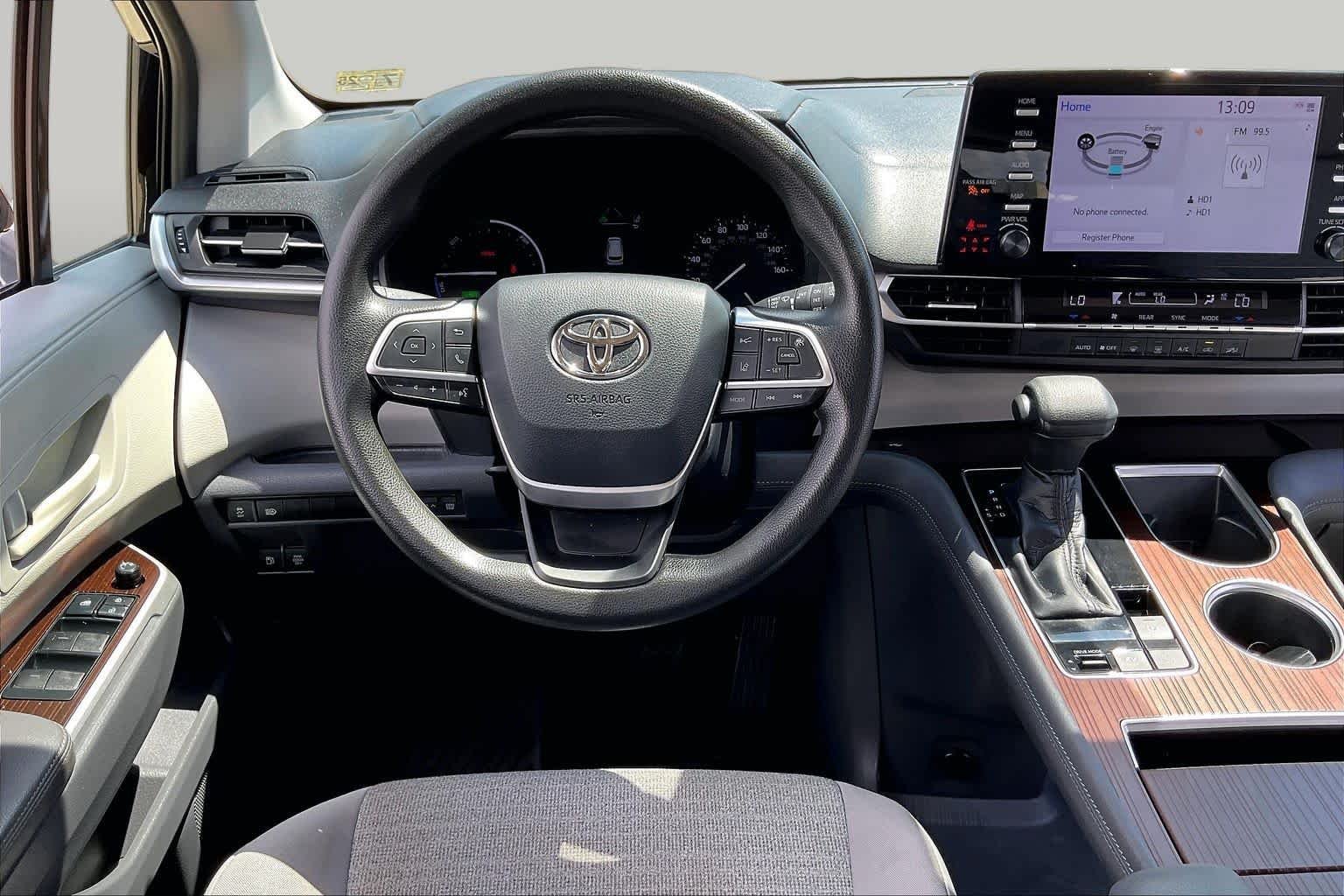Certified Used 2021 Midnight Black Metallic Toyota LE image 6