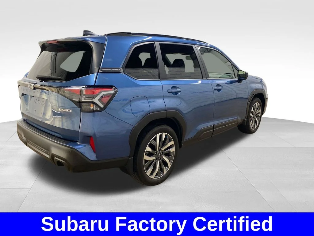 Certified Used 2025 Blue Subaru Touring image 4