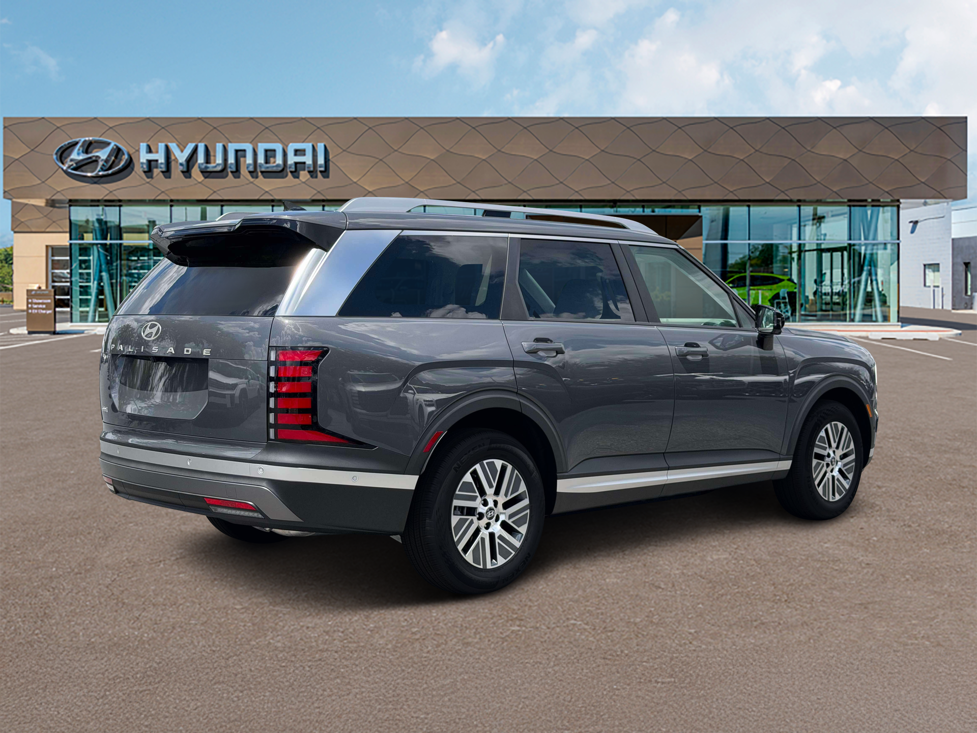 New 2027 Gray Hyundai Blue SEL Premium image 8