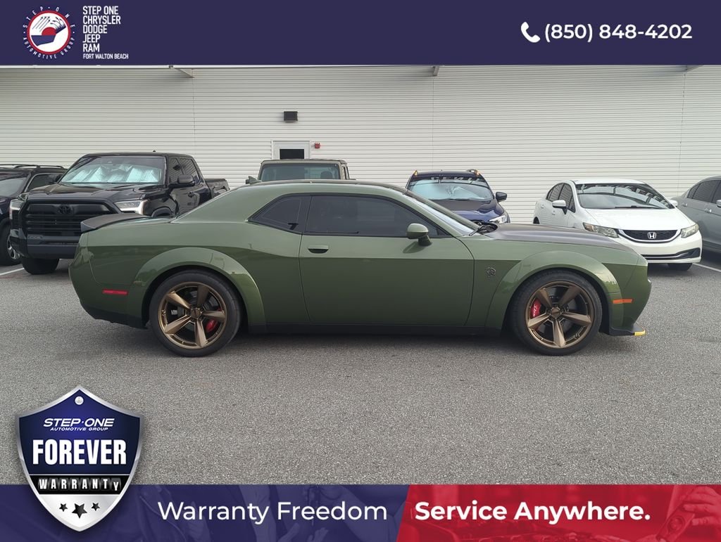 Used 2022 Green Dodge SRT Hellcat Redeye Widebody Jailbreak image 7