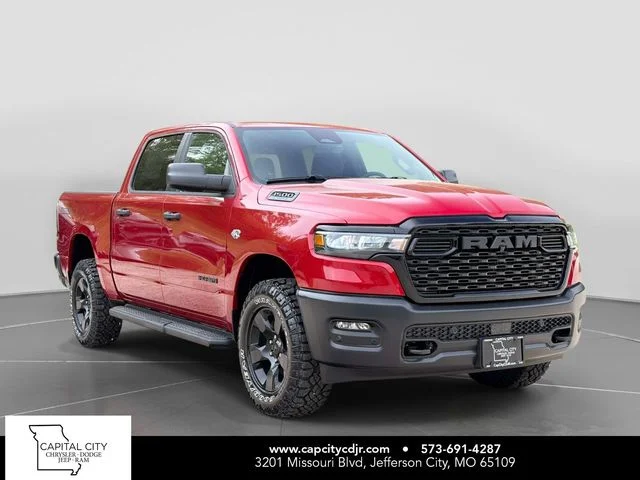 New 2026 Molten Red Pearl-Coat Exterior Paint RAM Warlock image 1