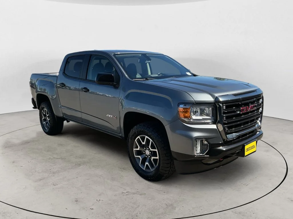 Certified Used 2022 SATIN STEEL METALLIC GMC 4WD AT4 w/Cloth image 5