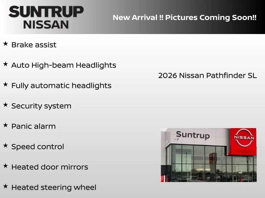 New 2026 Gray Nissan SL image 6