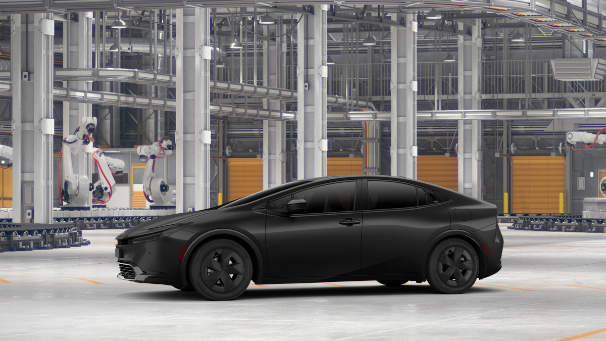 New 2026 Midnight Black Metallic Toyota LE image 3