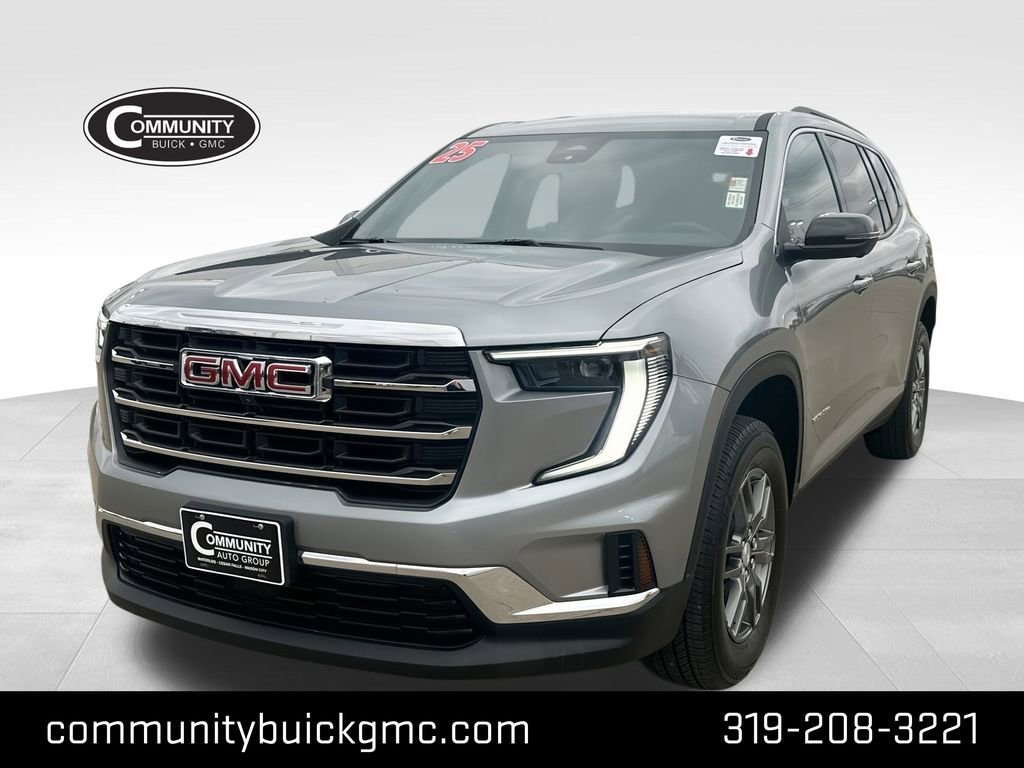 Sterling Metallic 2025 GMC Acadia Elevation AWD SUV / Crossover Four-Wheel Drive