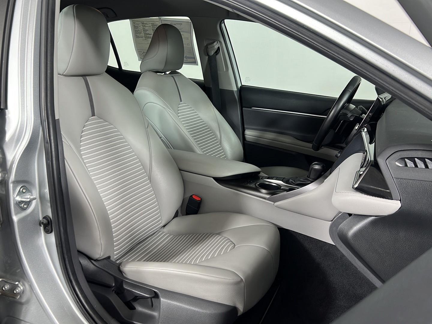 Used 2021 Celestial Silver Metallic Toyota SE image 26