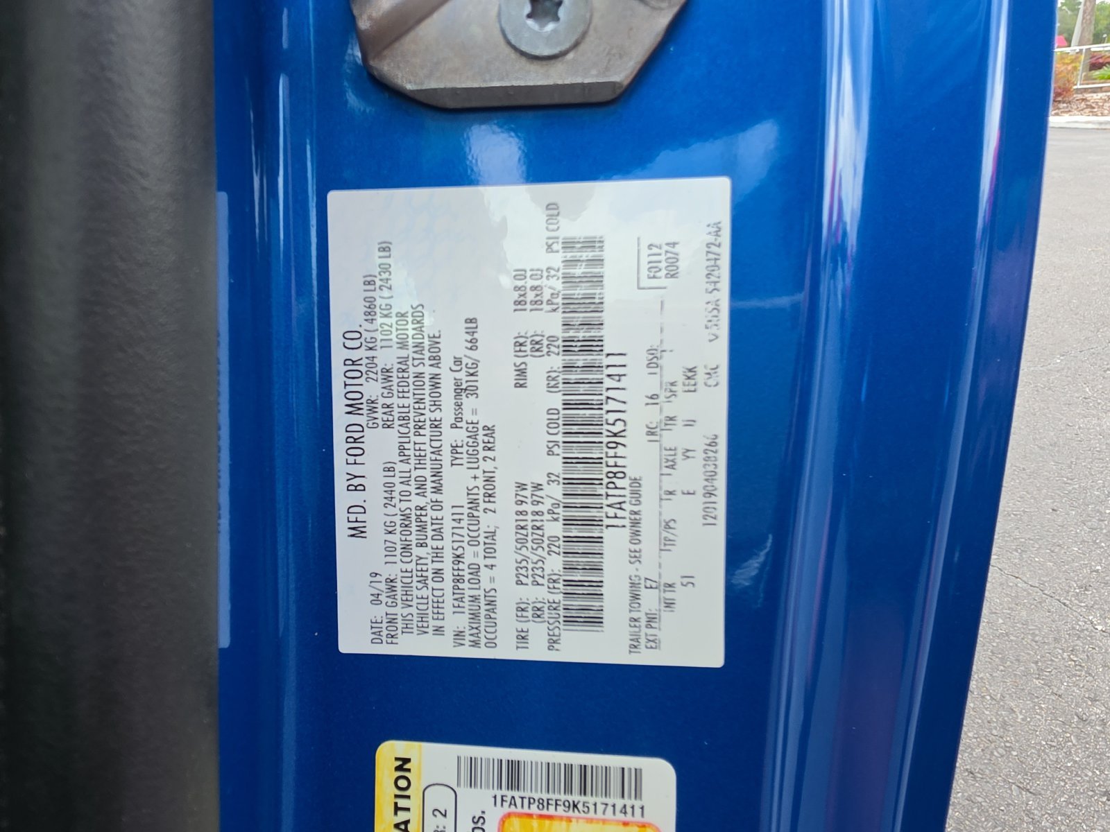 Used 2019 Blue Metallic Ford GT Premium image 30